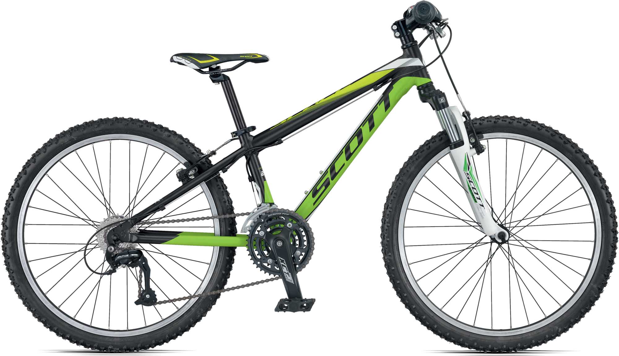 Велосипед SCOTT Scale JR 24 (черно-зеленый)